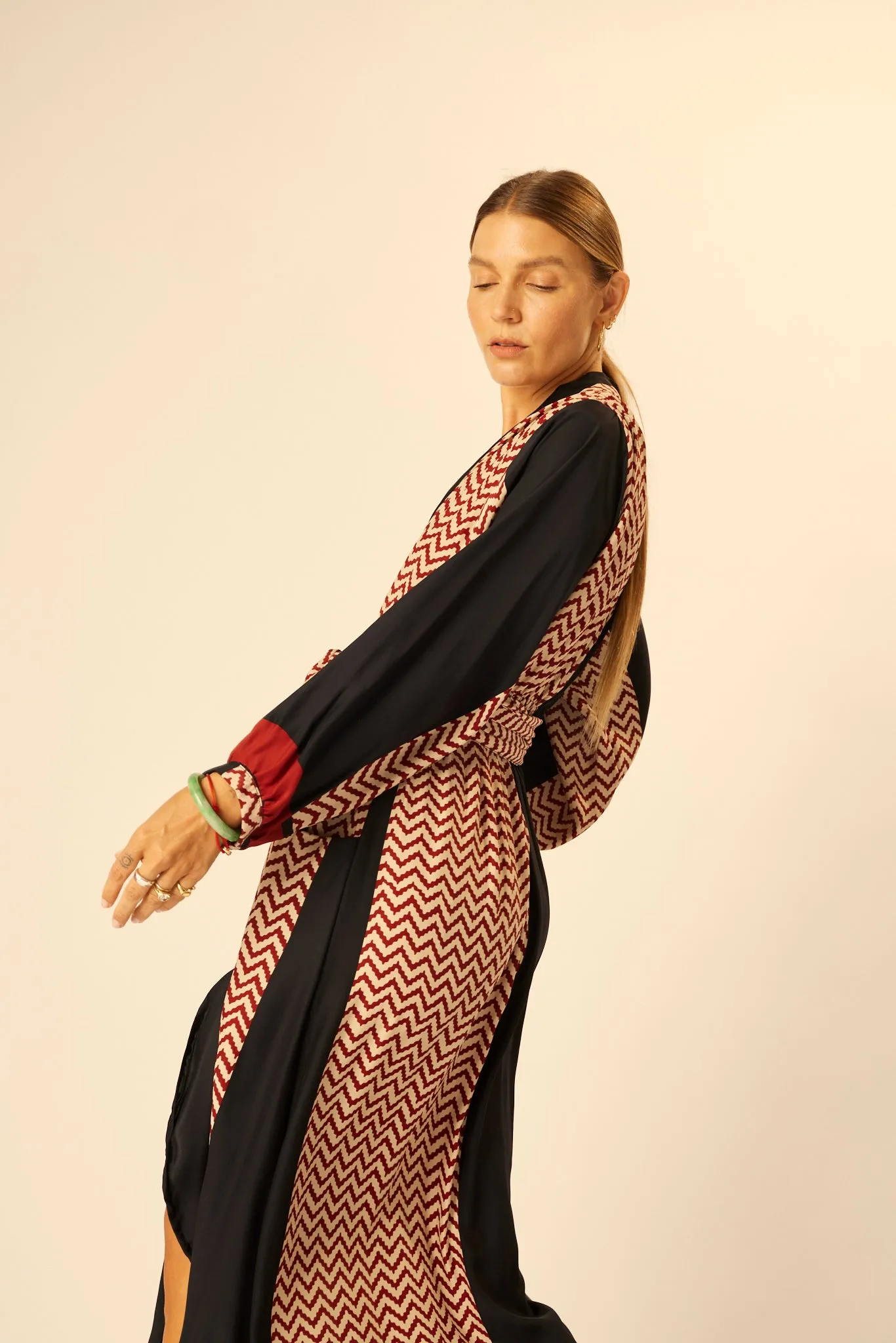 NICO L/S MAXI WITH SASH