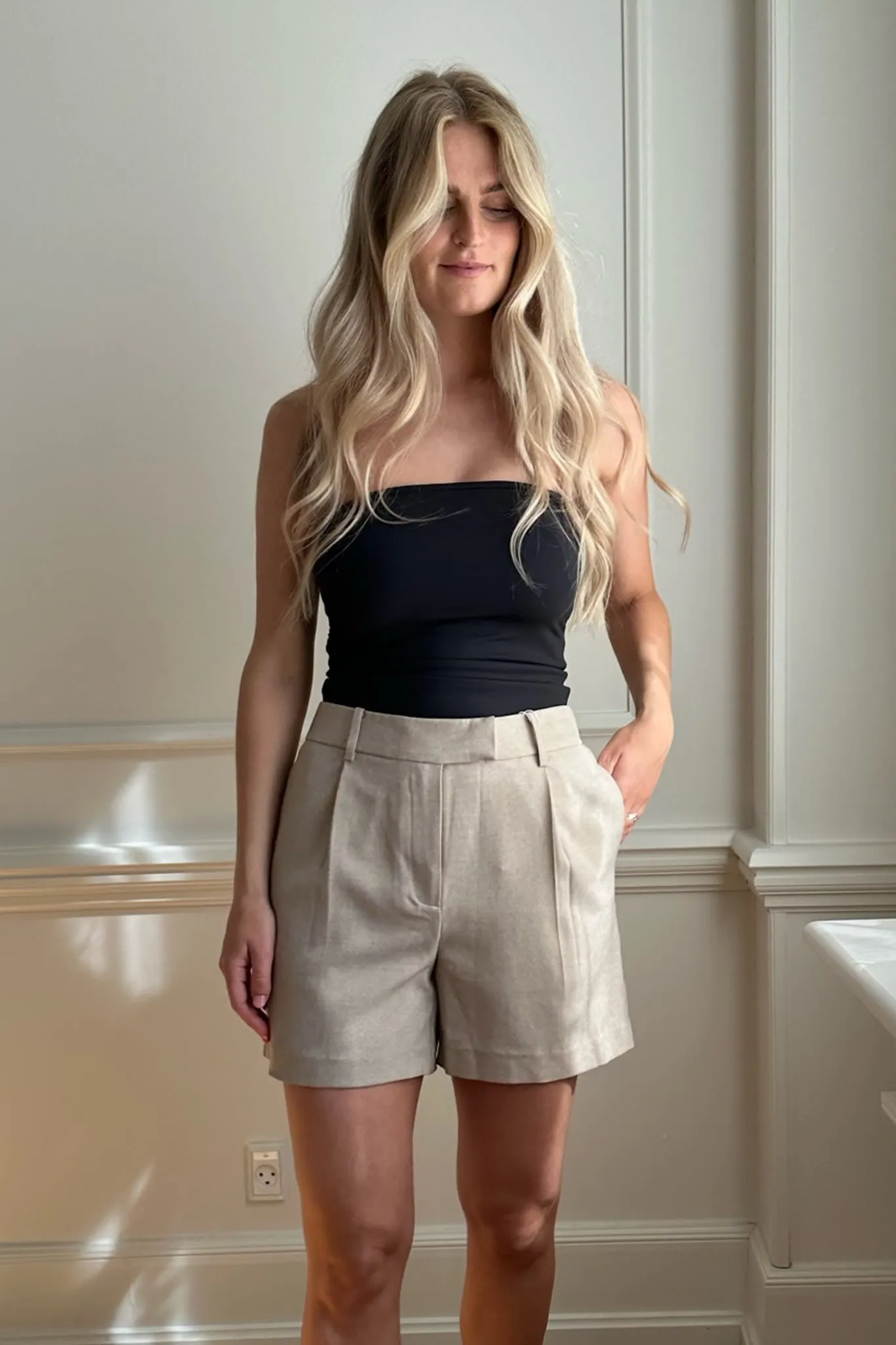 ONLLinda Shorts - Beige