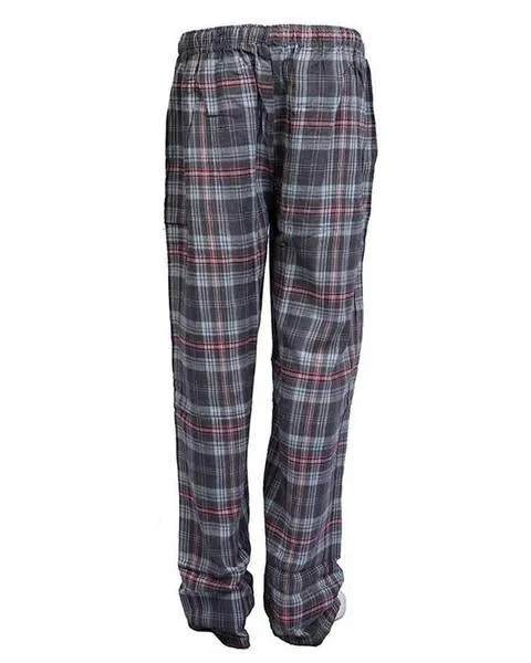 Pack of 2 - Men's Cotton Check Pajama - Cotton Yarn Dyed Flannel Men's Pajama MF-06