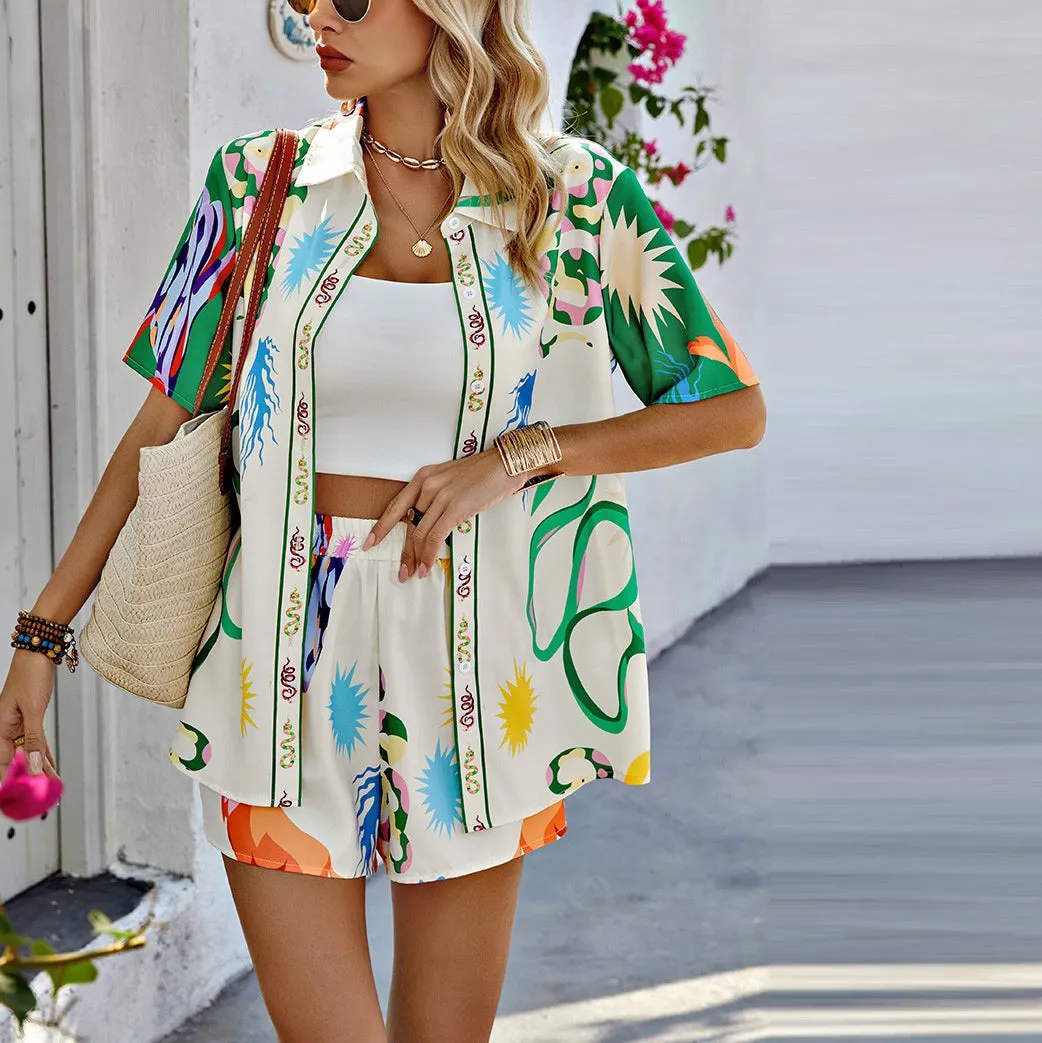 Painter's Paradise Shirt & Shorts Set