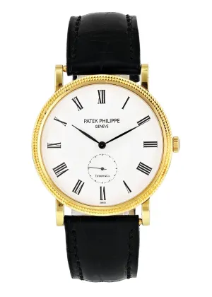 Patek Philippe Calatrava  5119J  Tiffany & Co. Dial Yellow gold Mens Watch