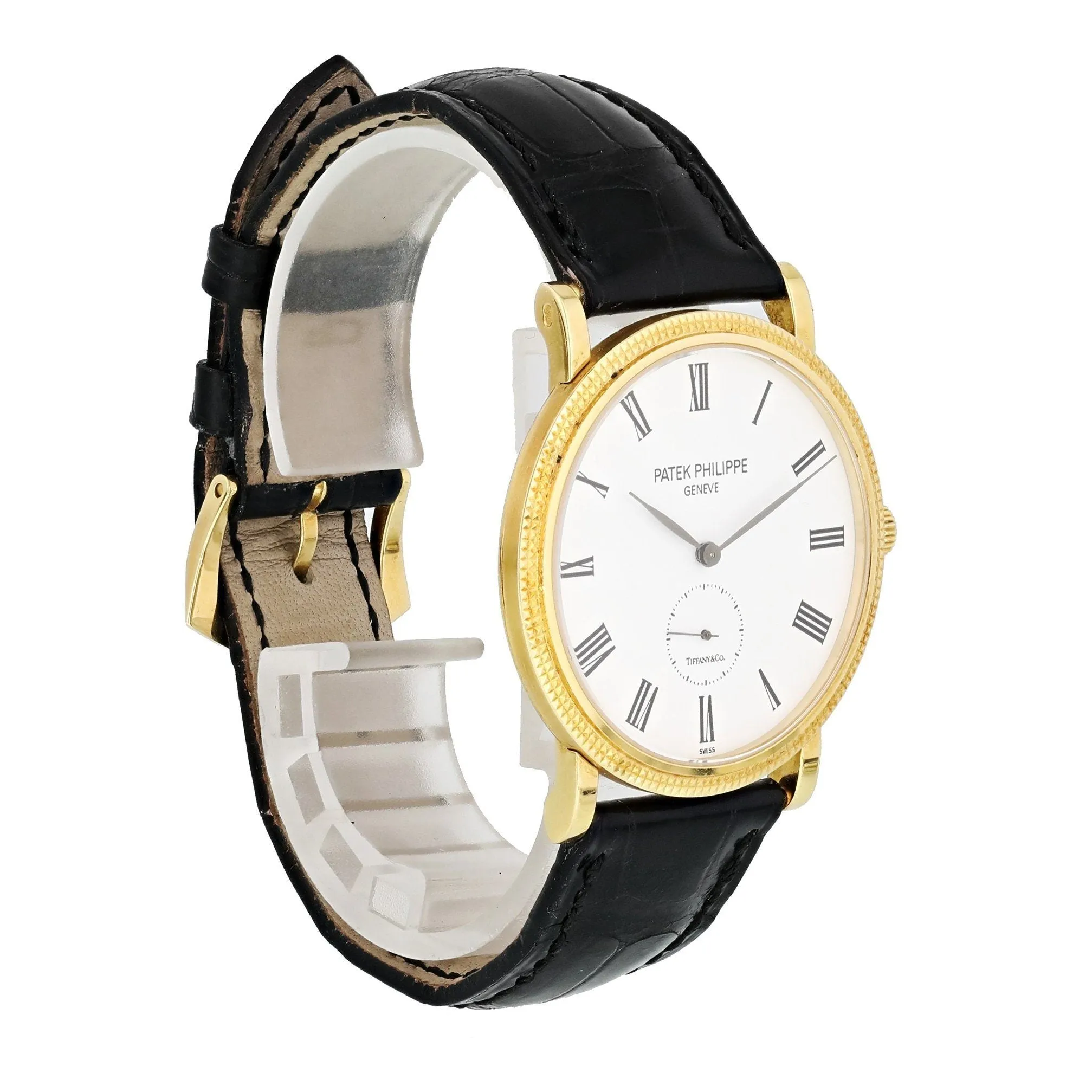 Patek Philippe Calatrava  5119J  Tiffany & Co. Dial Yellow gold Mens Watch