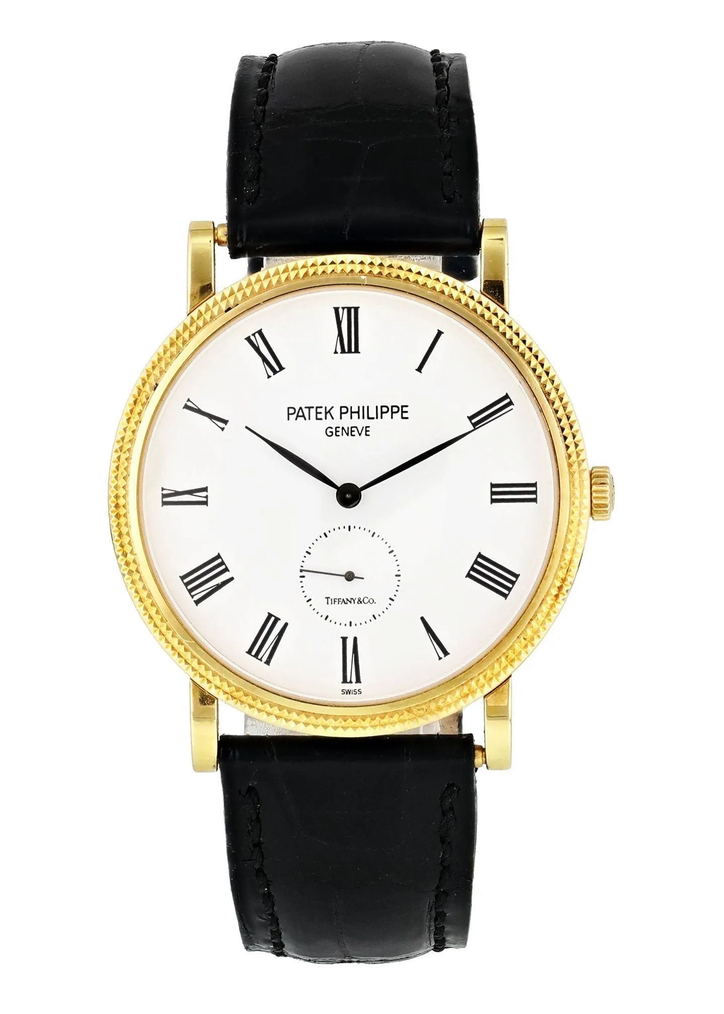 Patek Philippe Calatrava  5119J  Tiffany & Co. Dial Yellow gold Mens Watch