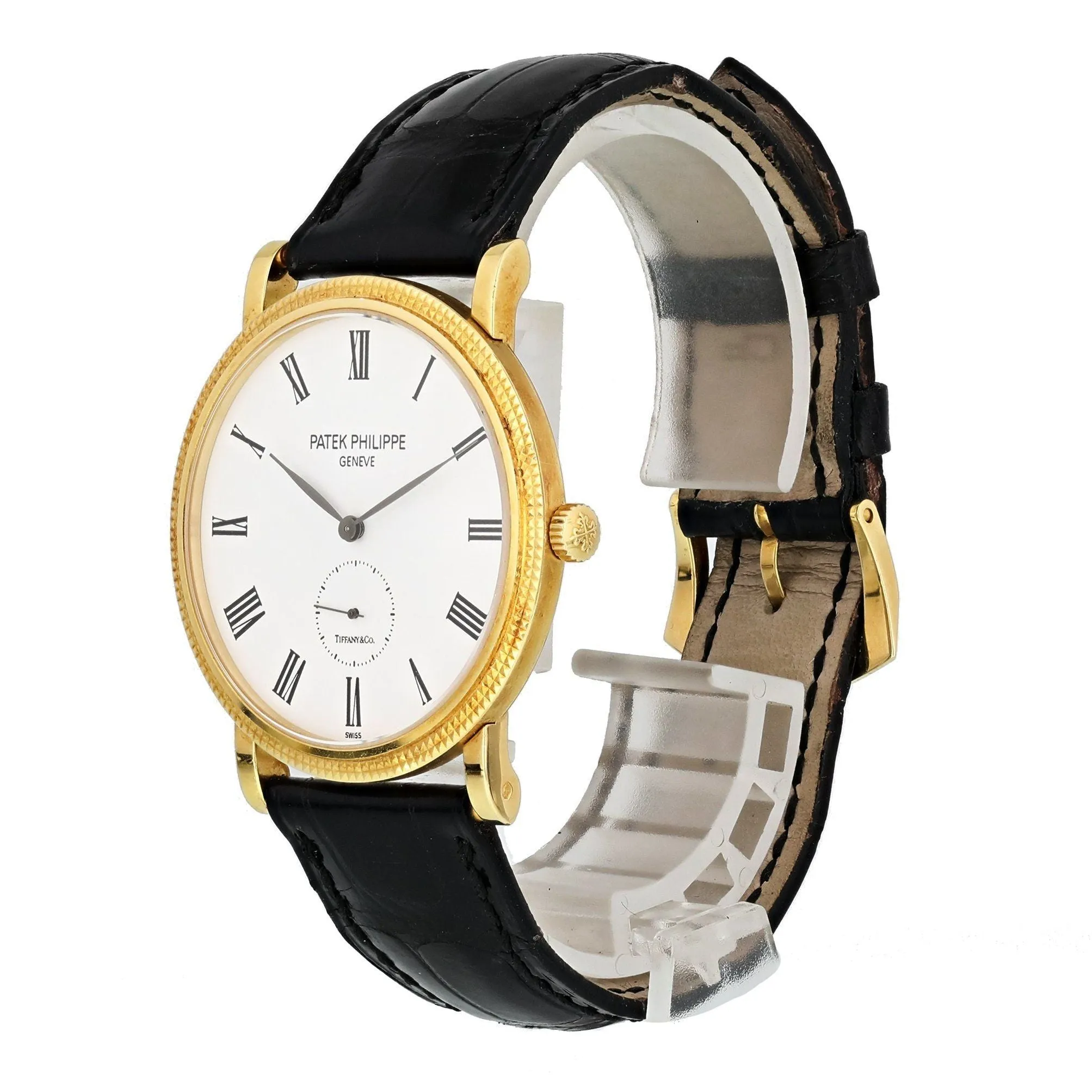 Patek Philippe Calatrava  5119J  Tiffany & Co. Dial Yellow gold Mens Watch