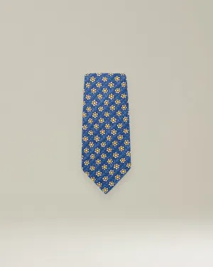 PATTERNED SILK TIE