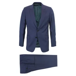 Paul Smith - Piccadilly Fit Dark Blue Fine Check Suit