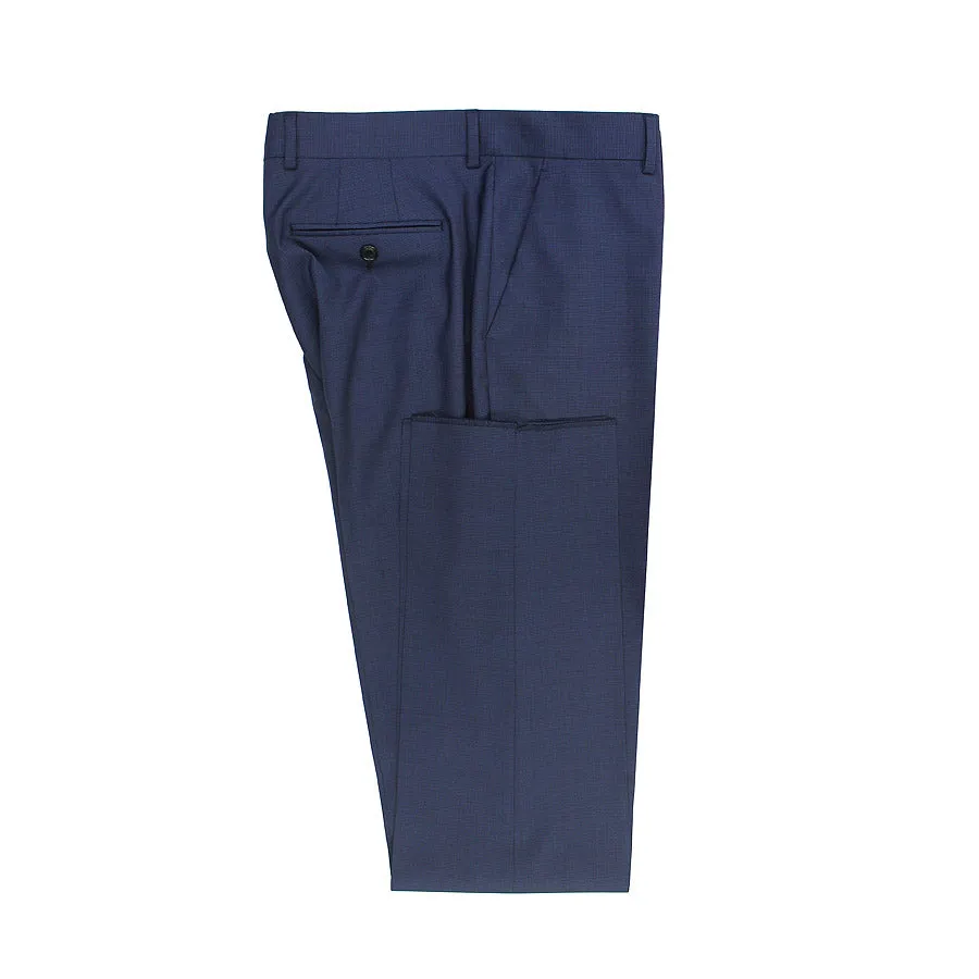 Paul Smith - Piccadilly Fit Dark Blue Fine Check Suit