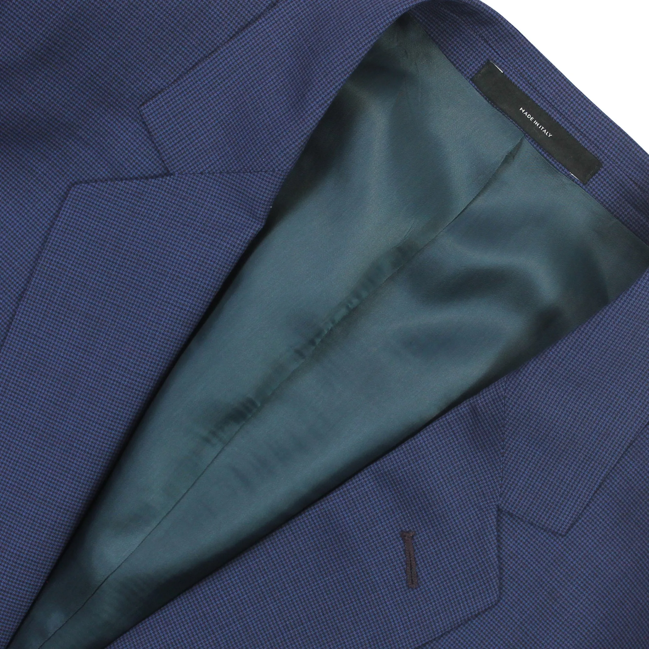 Paul Smith - Piccadilly Fit Dark Blue Fine Check Suit