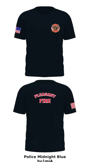 Pleasant Township Fire Department  Store 1 Core Men's SS Performance Tee - hu1mjA