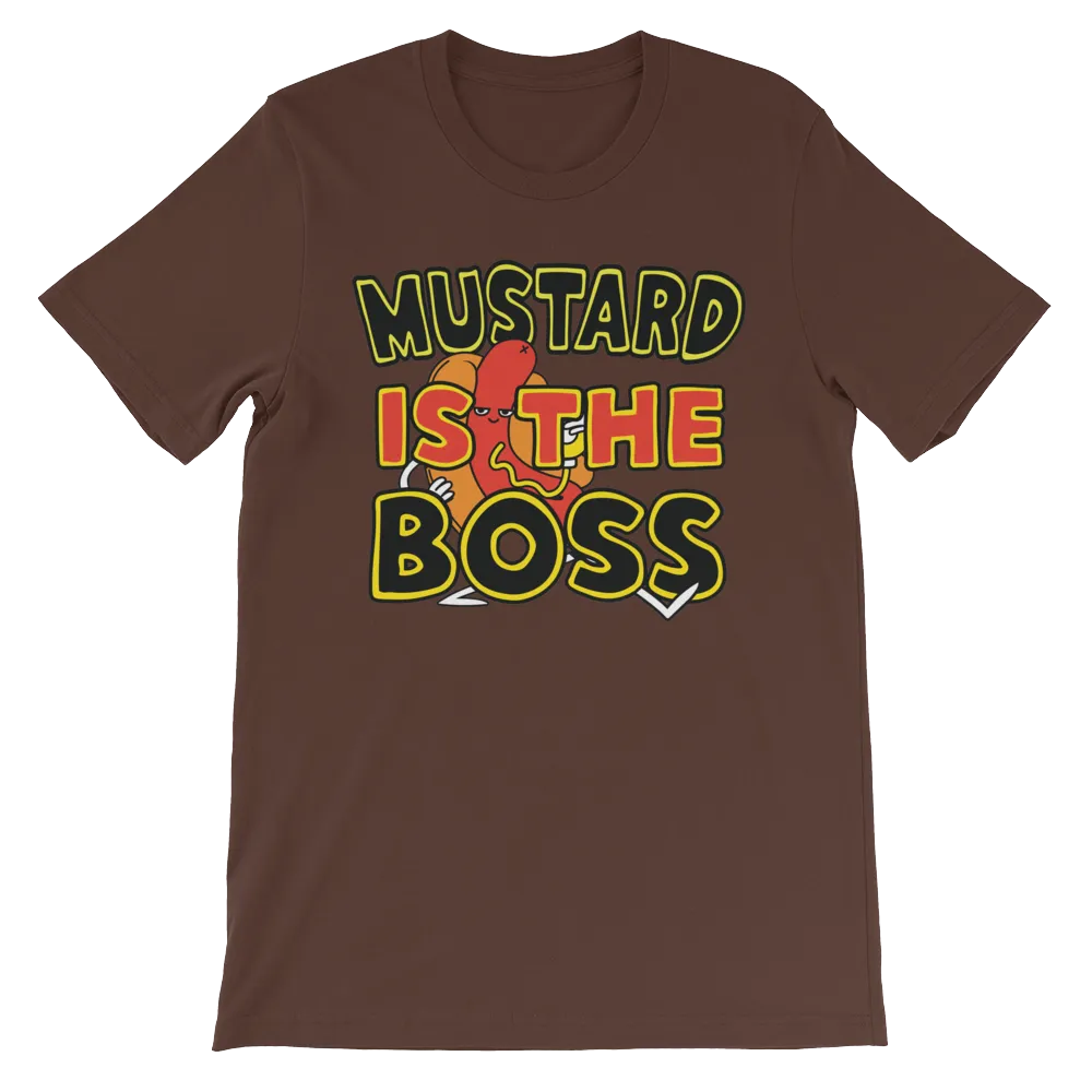 "Mustard Is The Boss" Men's T-Shirt