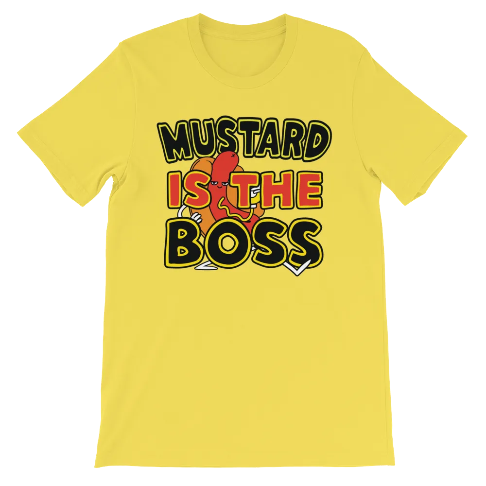 "Mustard Is The Boss" Men's T-Shirt