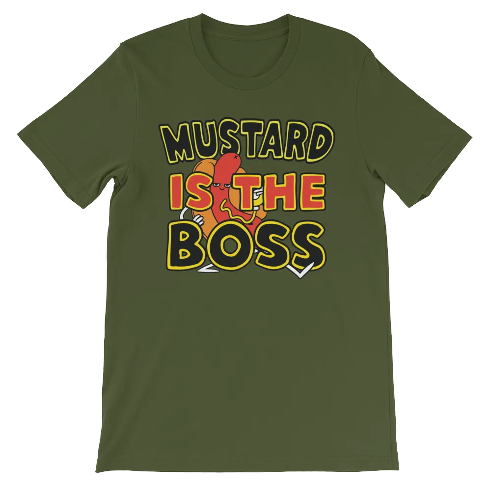 "Mustard Is The Boss" Men's T-Shirt