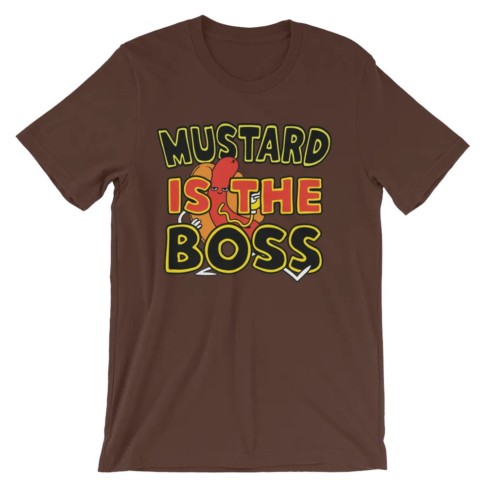 "Mustard Is The Boss" Men's T-Shirt