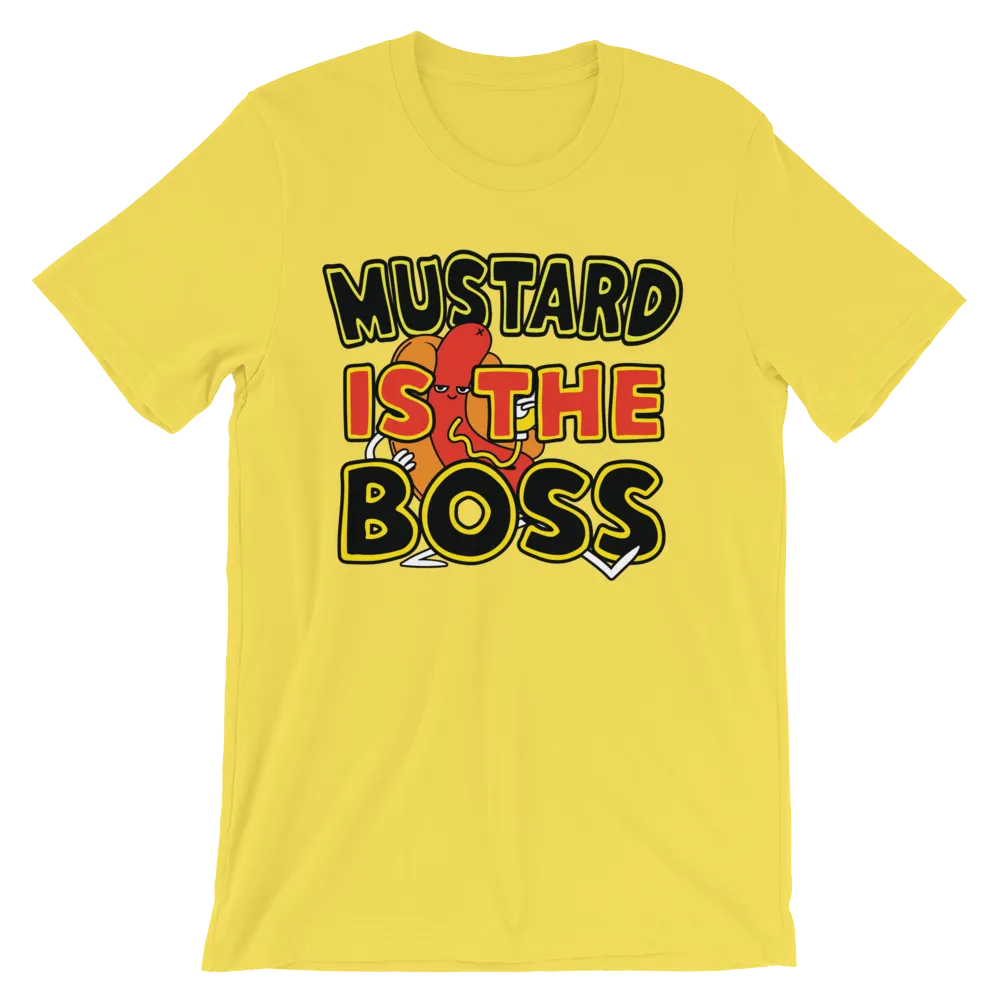 "Mustard Is The Boss" Men's T-Shirt