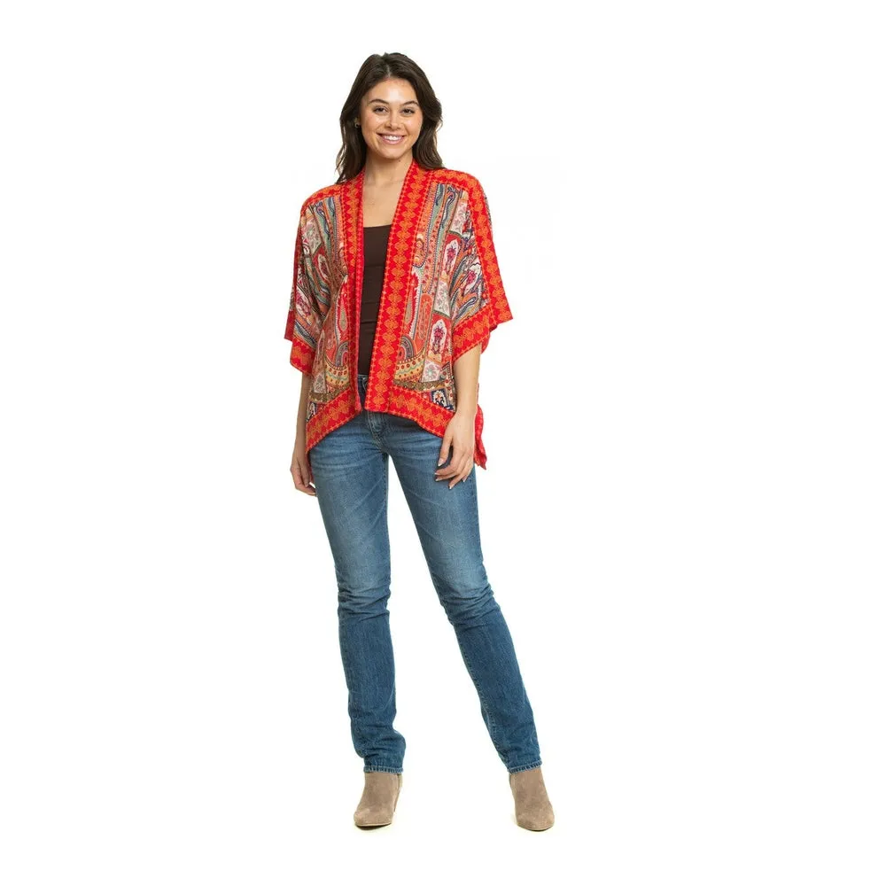 Raelyn Hibiscus Kimono