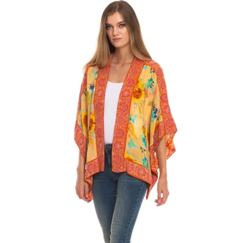 Raelyn Sunflower Kimono