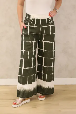 Rayna Linen Pant in Khaki