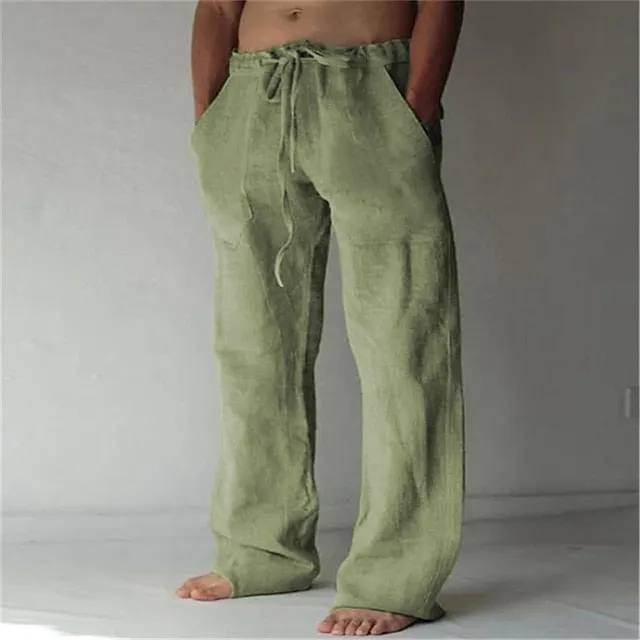 Record-breaking sale Beach Pants Worldwide availability Pants Men's Casual Baggy Pants Trousers Summer