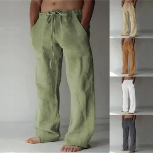 Record-breaking sale Beach Pants Worldwide availability Pants Men's Casual Baggy Pants Trousers Summer
