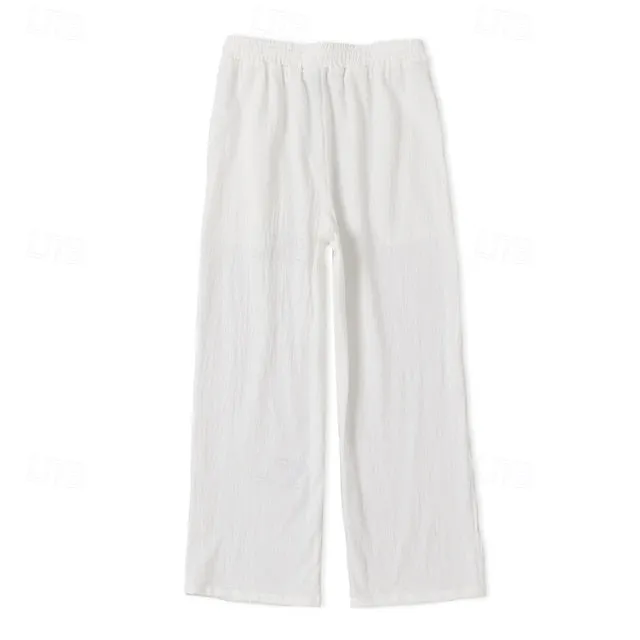 Record-breaking sale Beach Pants Worldwide availability Pants Men's Casual Baggy Pants Trousers Summer