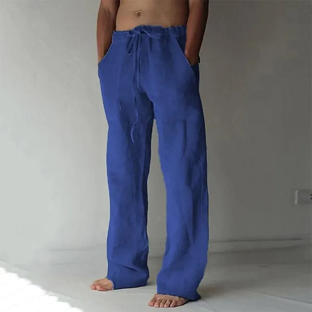Record-breaking sale Beach Pants Worldwide availability Pants Men's Casual Baggy Pants Trousers Summer