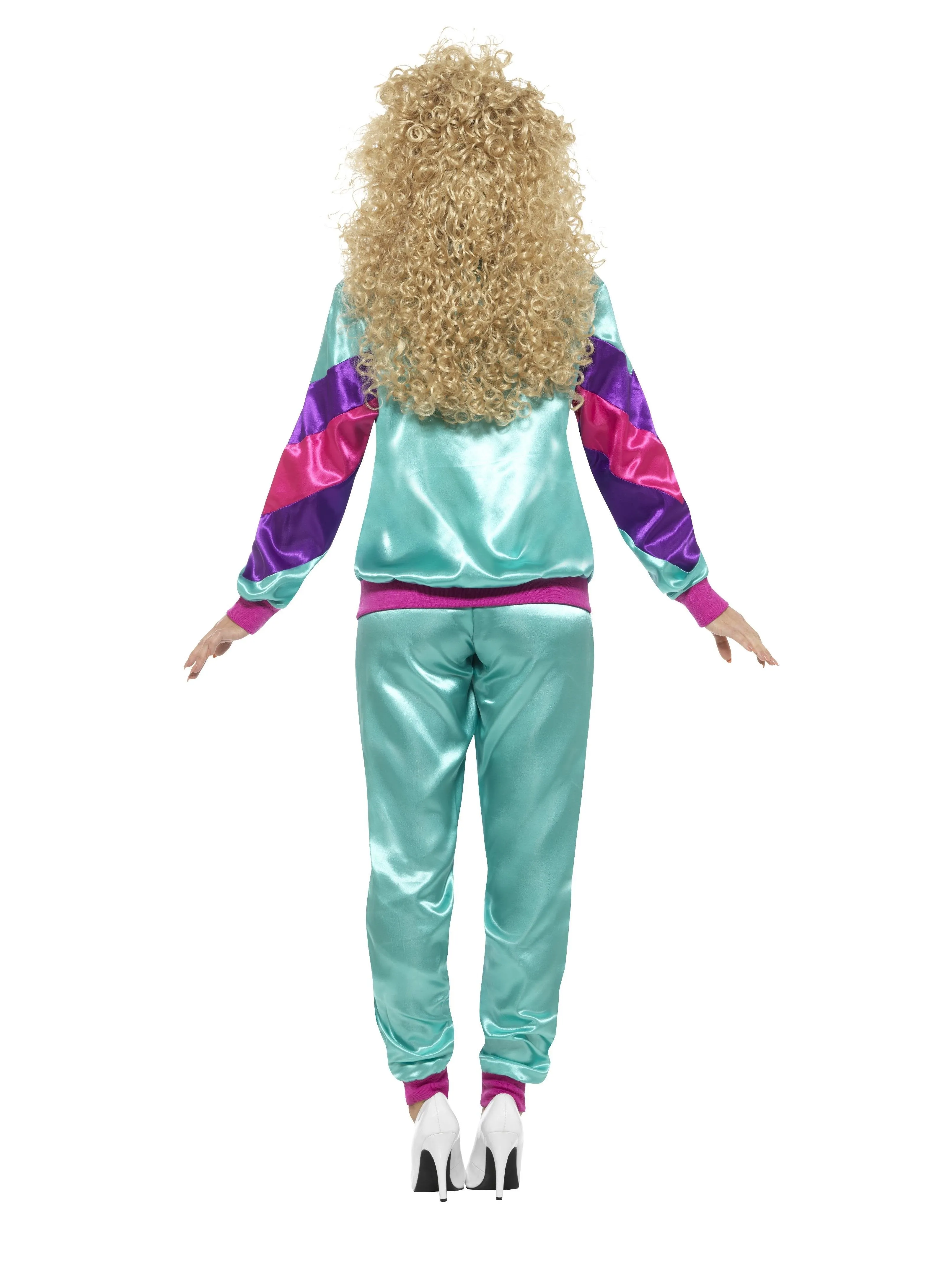 Retro 80s Height of Fashion Womens Breakdance Tracksuit Costume