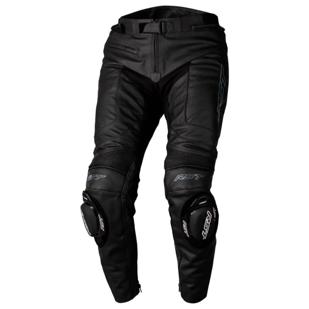 RST S1 CE Men's Leather Jeans Short Black