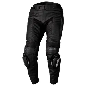 RST S1 CE Men's Leather Jeans Short Black