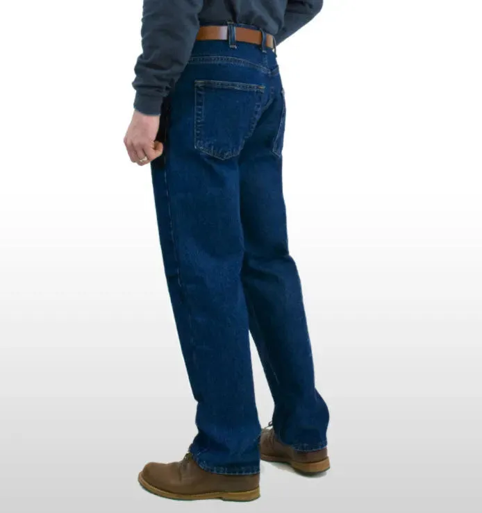 SECONDS - SECAA1873D - MEN'S CLASSIC JEAN - DARK STONEWASH - MADE IN USA