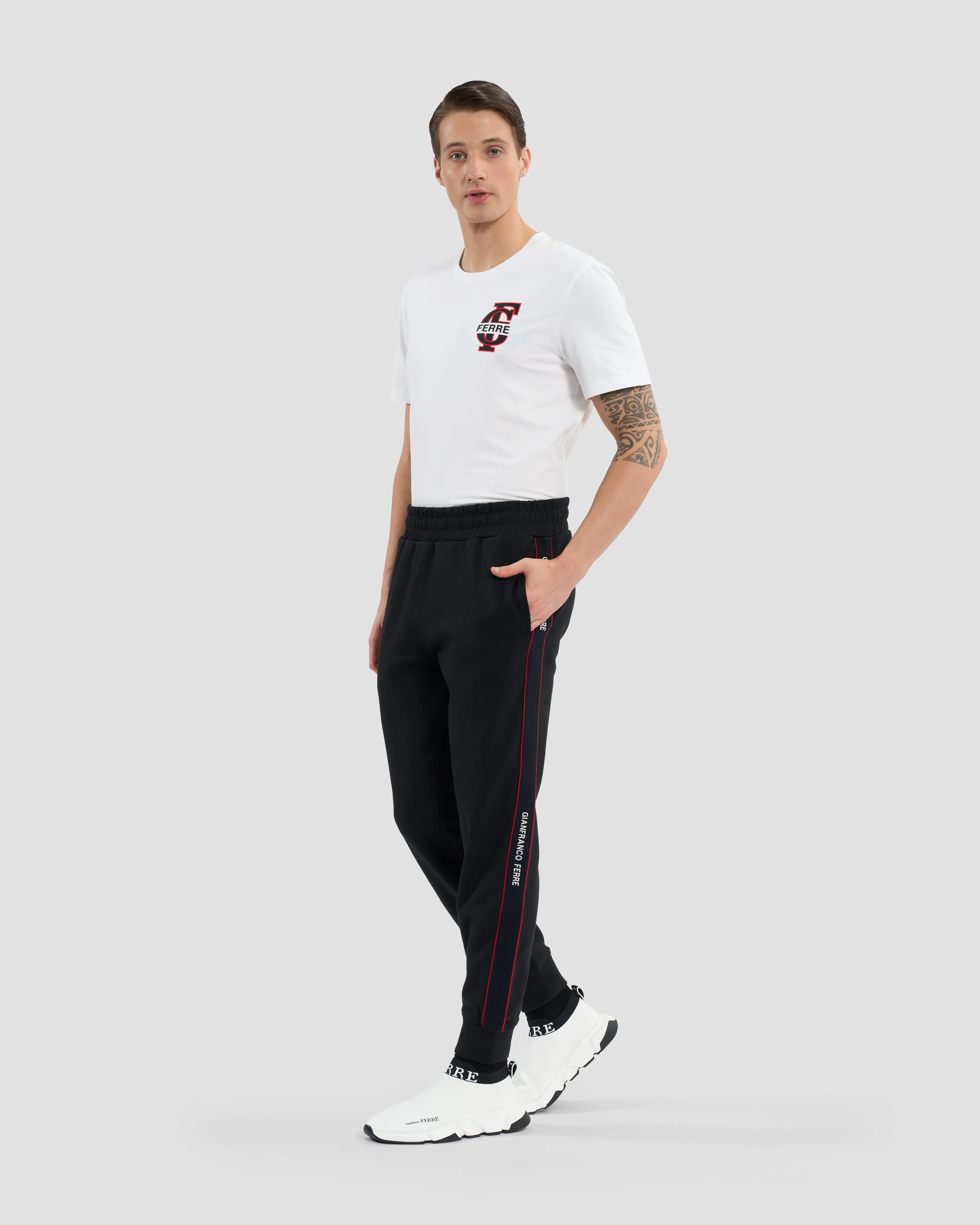 Side Trimmed Track Pants