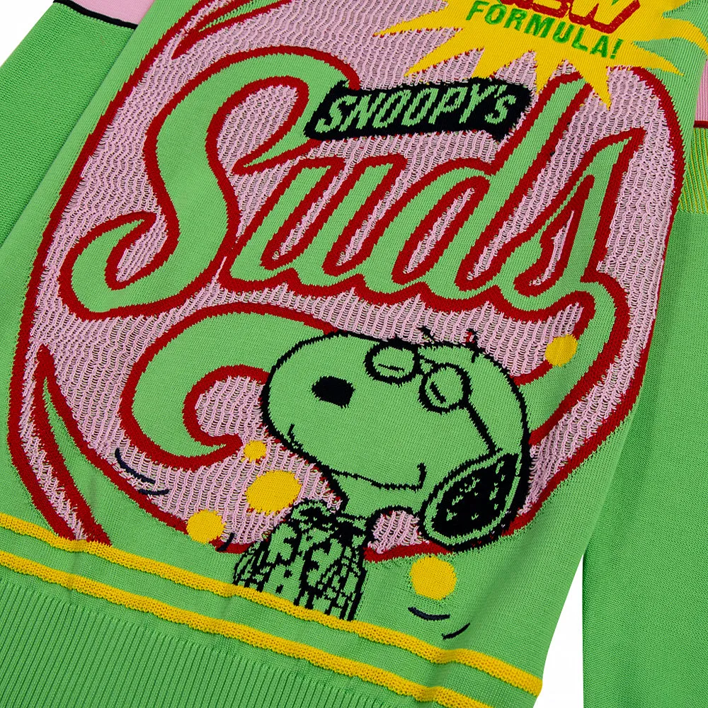 Snoopy's Soda Knit - Green
