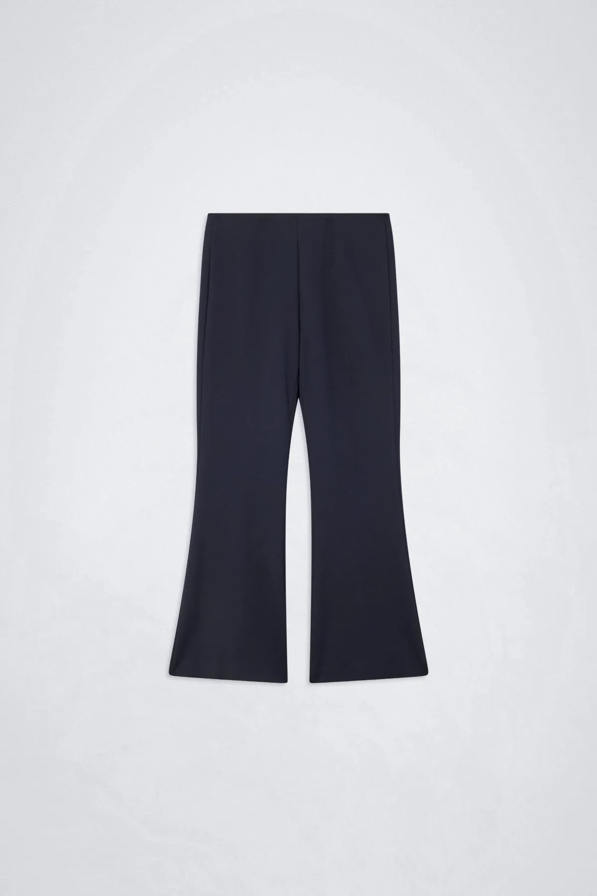 SOLID BOOTCUT KNIT TROUSER - NIGHT