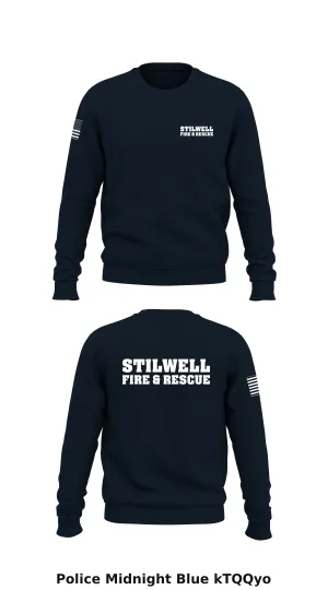 Stilwell Fire & Rescue Store 1 Core Men's Crewneck Performance Sweatshirt - kTQQyo