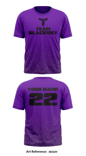 Team Blacksky Store 1 Core Men's SS Performance Tee - 6e532v
