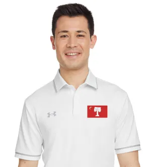 The Citadel, Big Red Flag, Under Armour Men's Tipped Teams Performance Polo