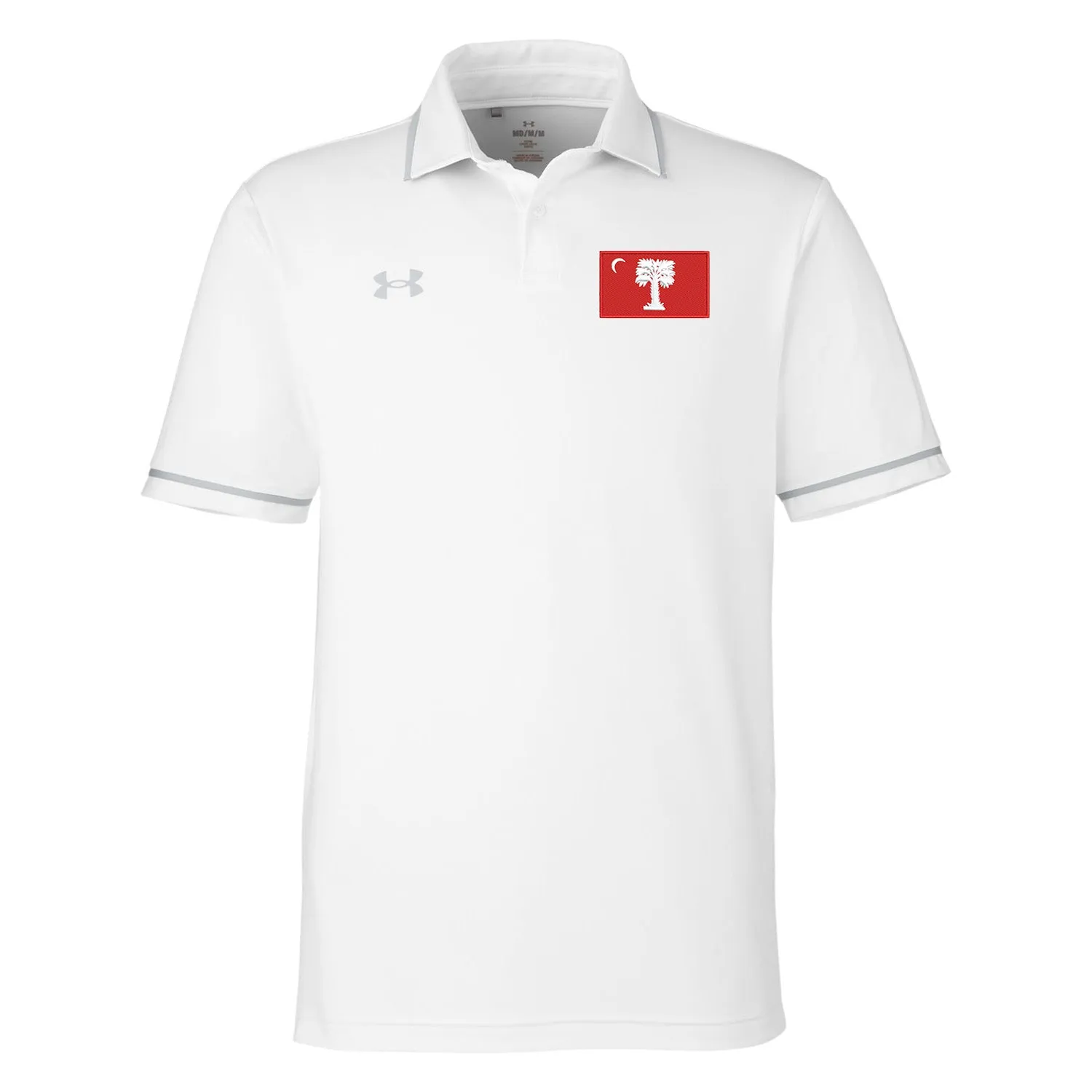 The Citadel, Big Red Flag, Under Armour Men's Tipped Teams Performance Polo