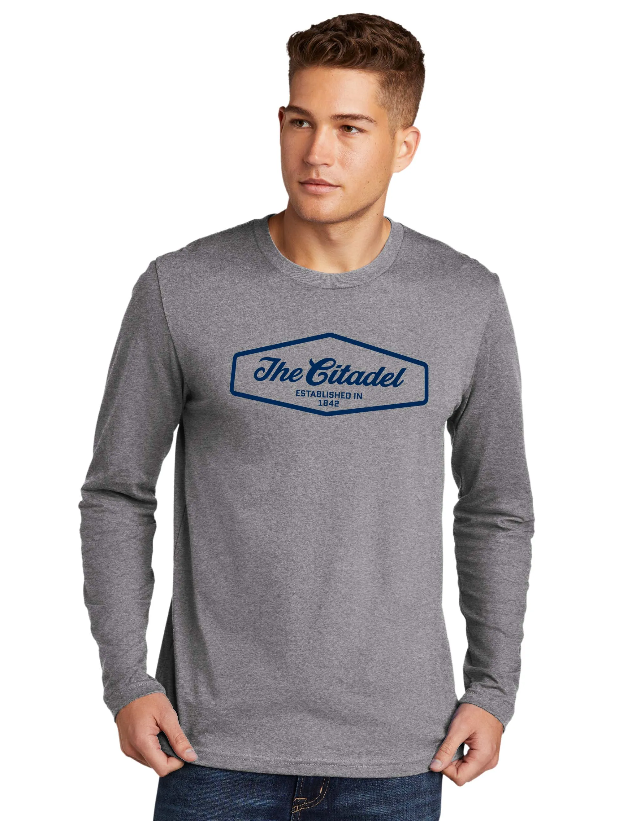 The Citadel ESTABLISHED IN 1842 Cotton Long Sleeve Tee