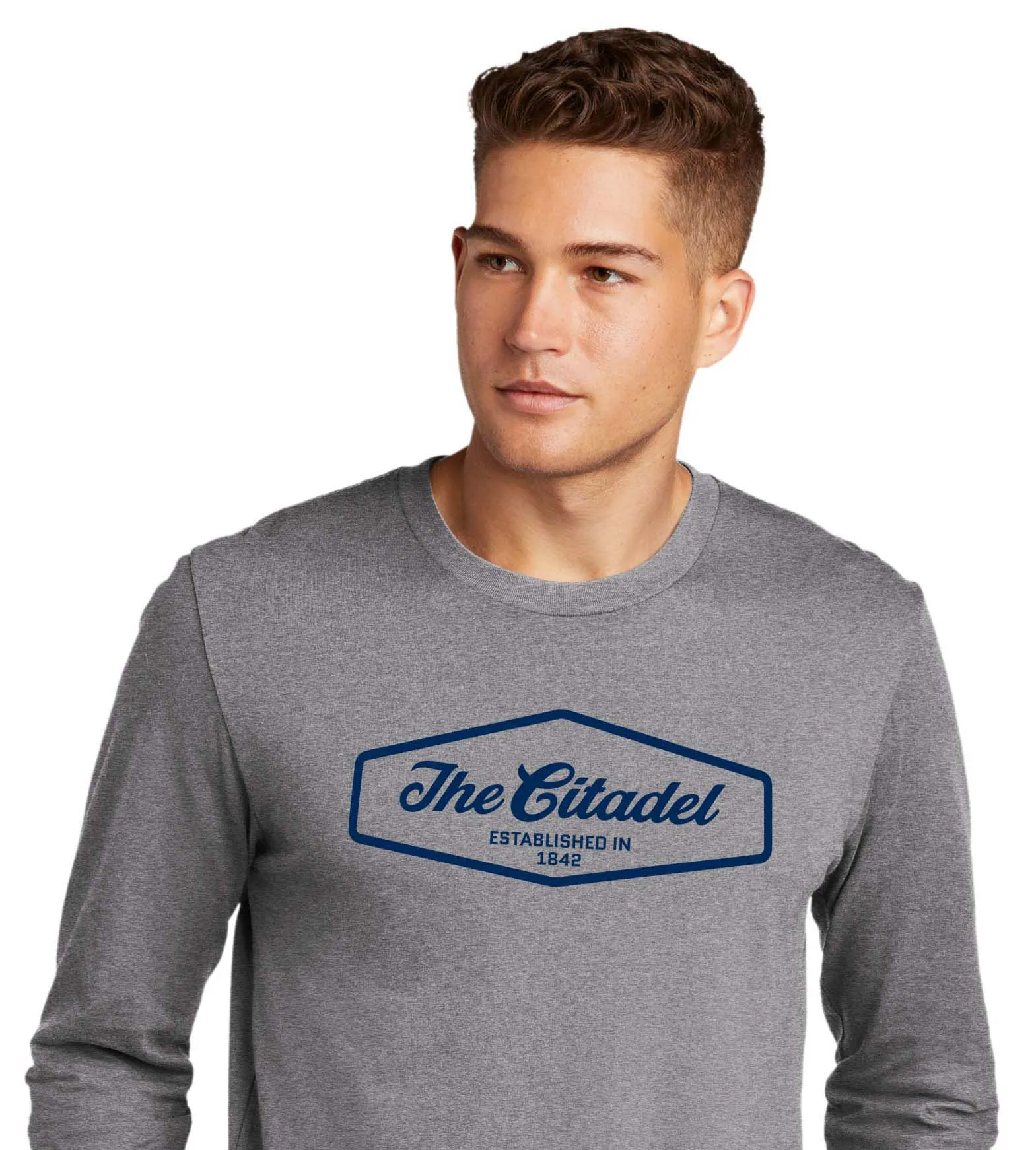 The Citadel ESTABLISHED IN 1842 Cotton Long Sleeve Tee