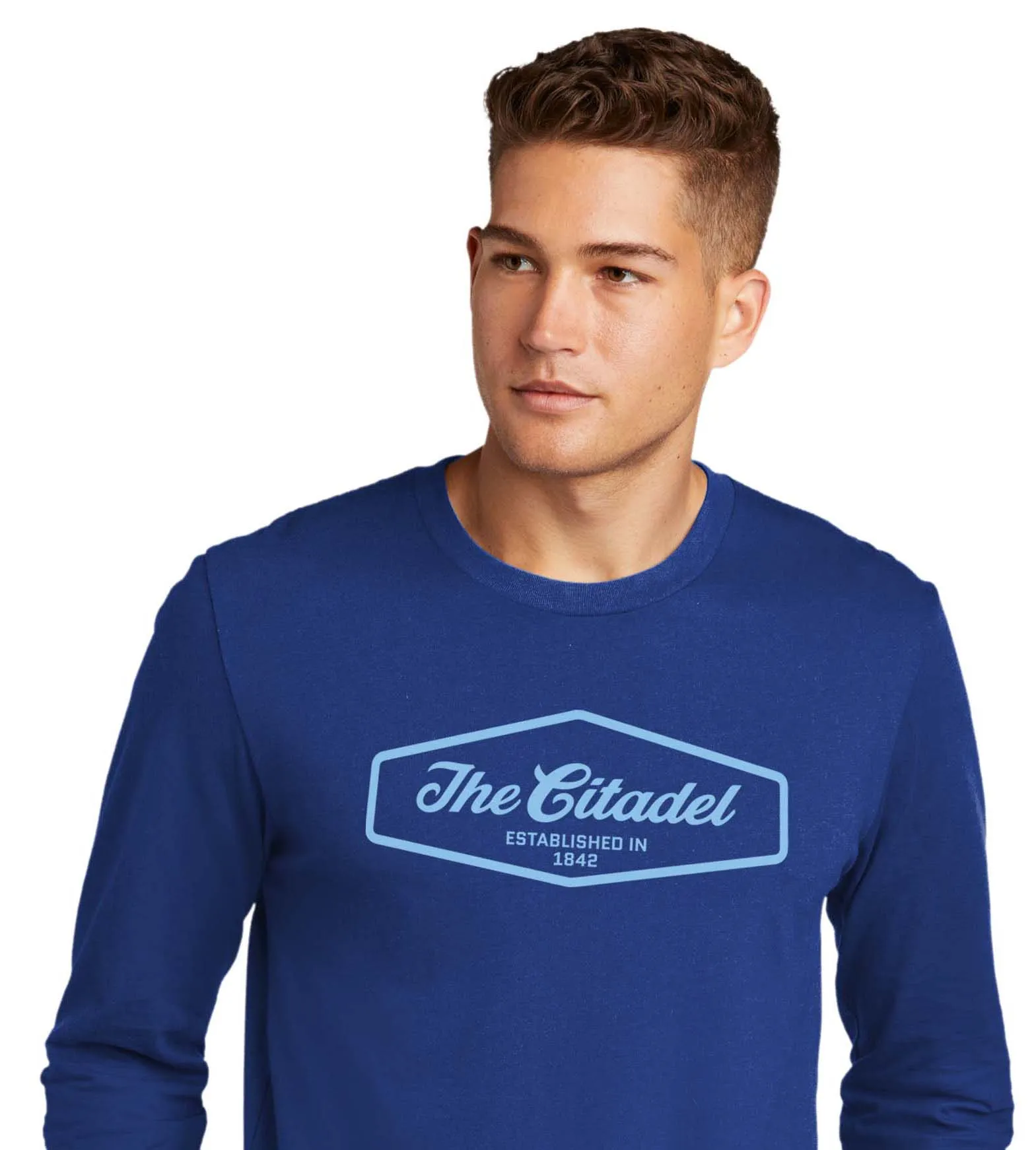 The Citadel ESTABLISHED IN 1842 Cotton Long Sleeve Tee