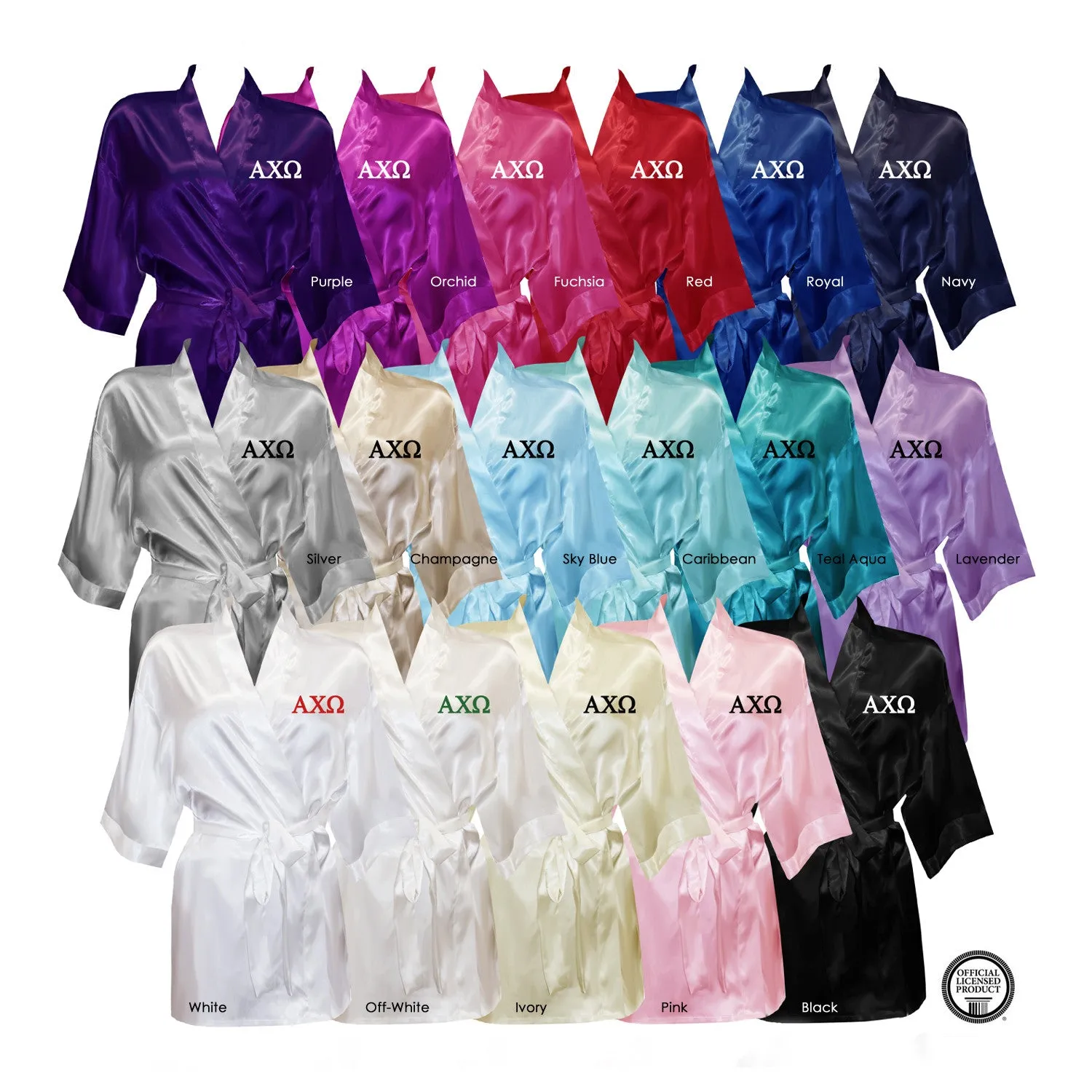 Theta Phi Alpha Satin Robe