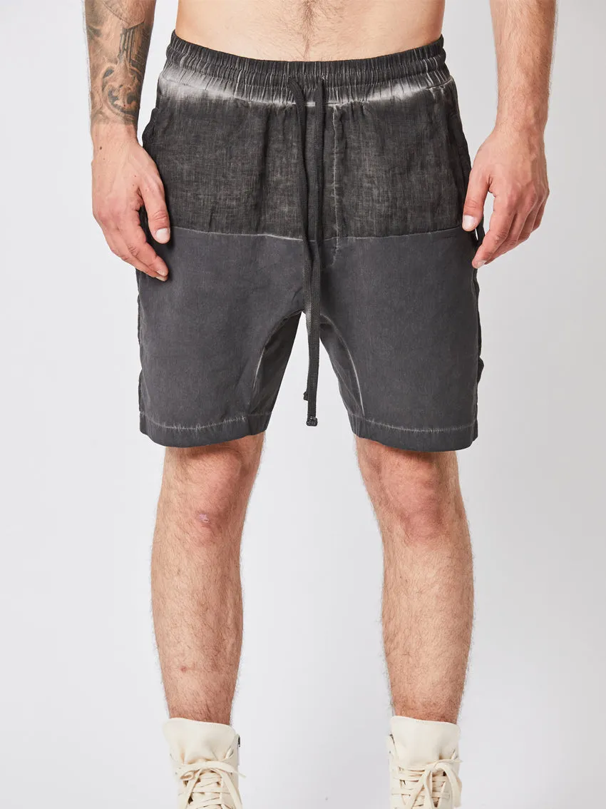 Thom Krom Paneled Drawstring Shorts