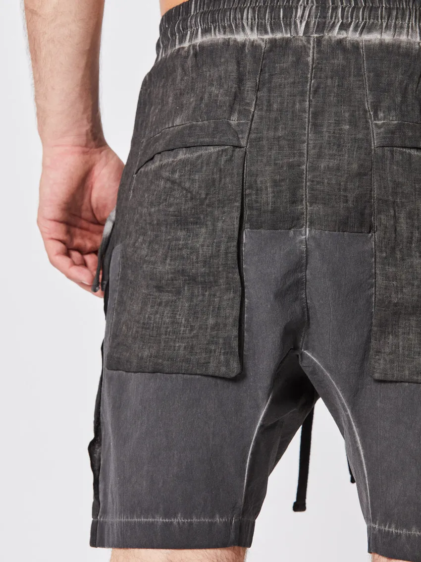 Thom Krom Paneled Drawstring Shorts