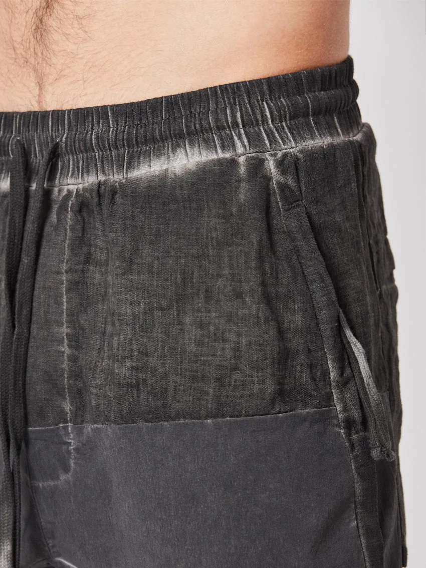 Thom Krom Paneled Drawstring Shorts