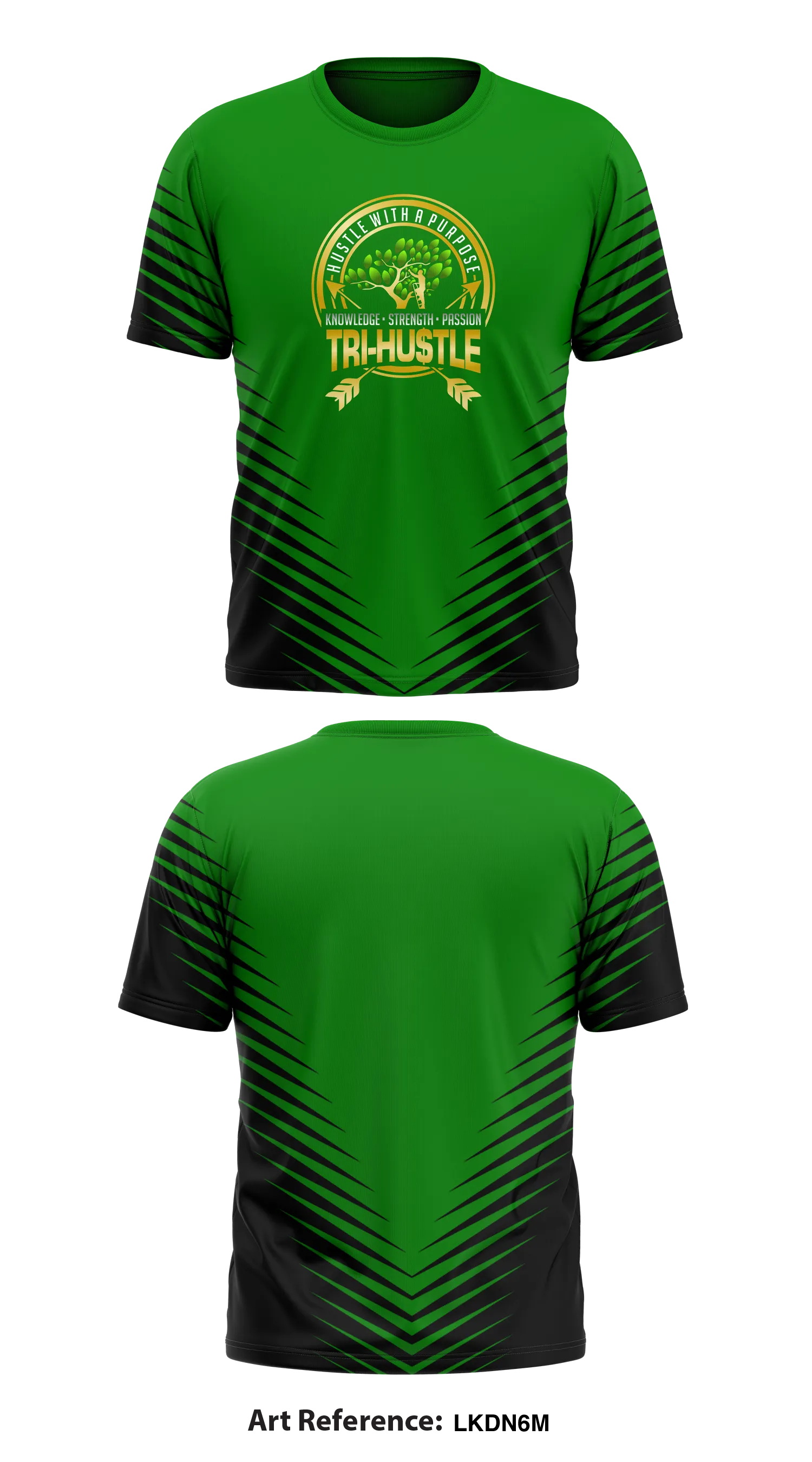 TriHustle Store 1 Core Men's SS Performance Tee - LKDn6M