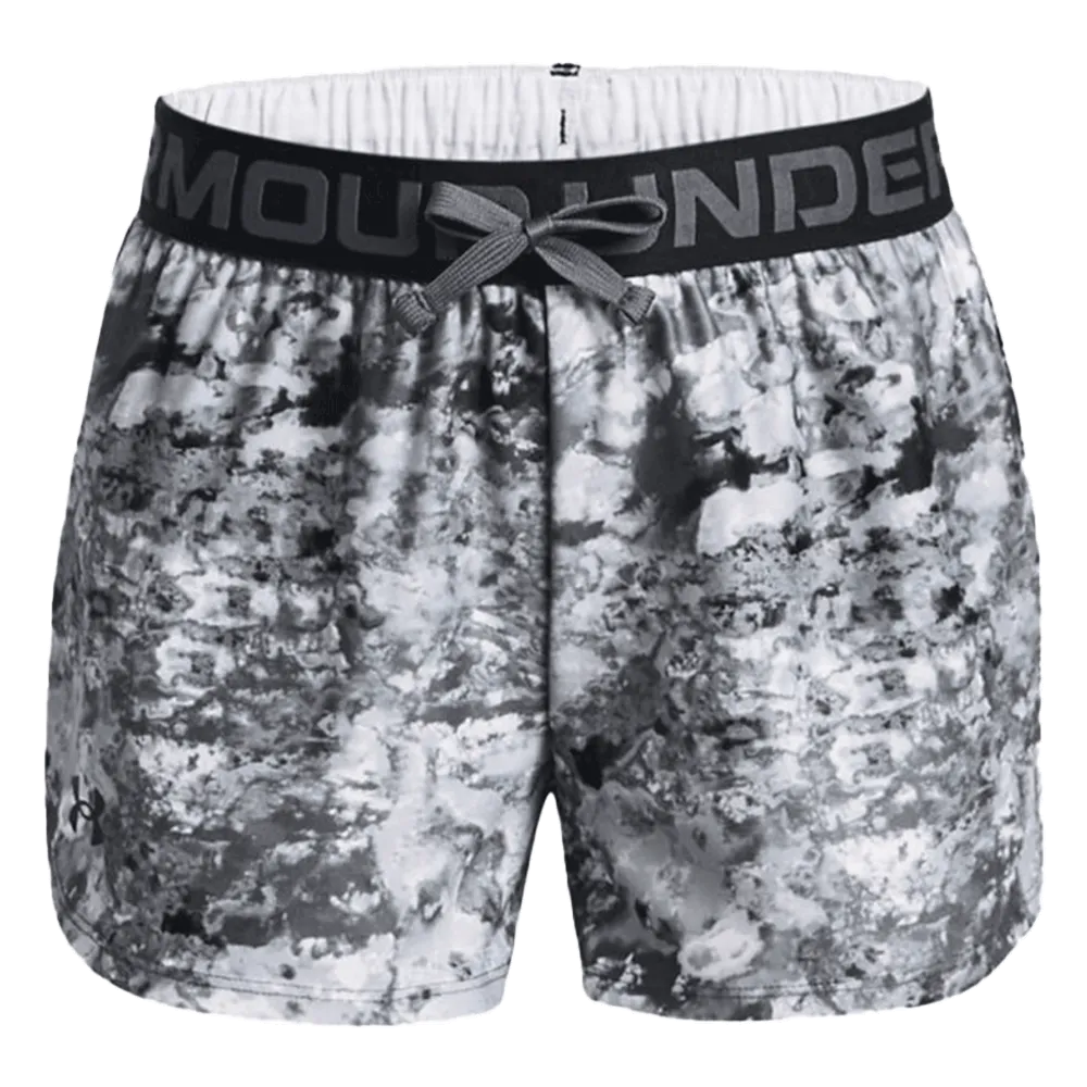 UA Girls' Play Up Printed Shorts