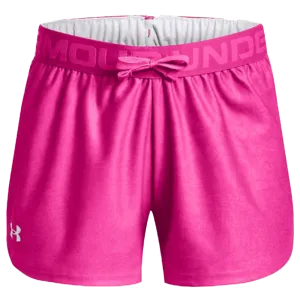 UA Girls' Play Up Printed Shorts