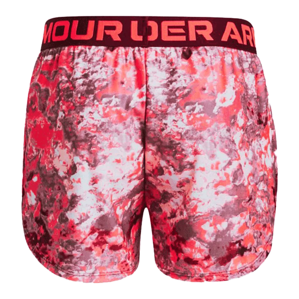UA Girls' Play Up Printed Shorts