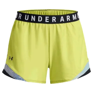 UA Women's Play Up 3.0 Tri Color Shorts