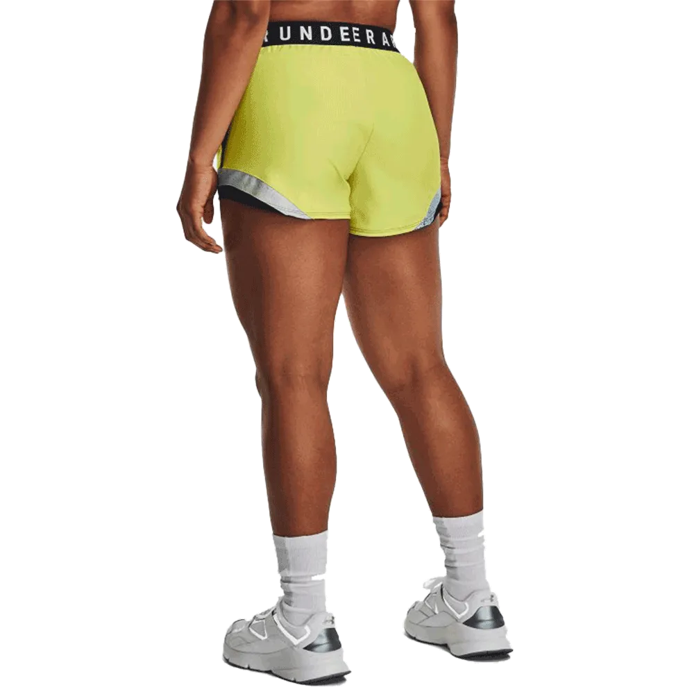 UA Women's Play Up 3.0 Tri Color Shorts