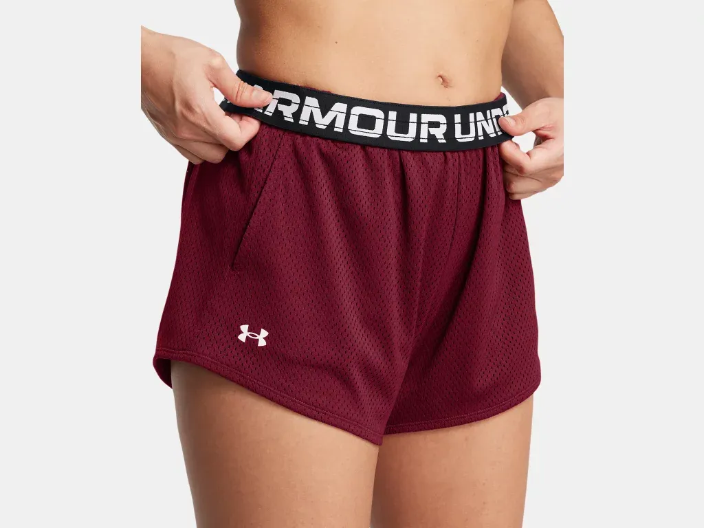 Under Armour Women's UA Play Up Mesh 3" Shorts